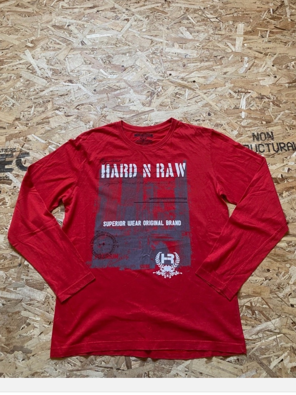Noize Y2K Red Long Sleeve Graphic Tee
